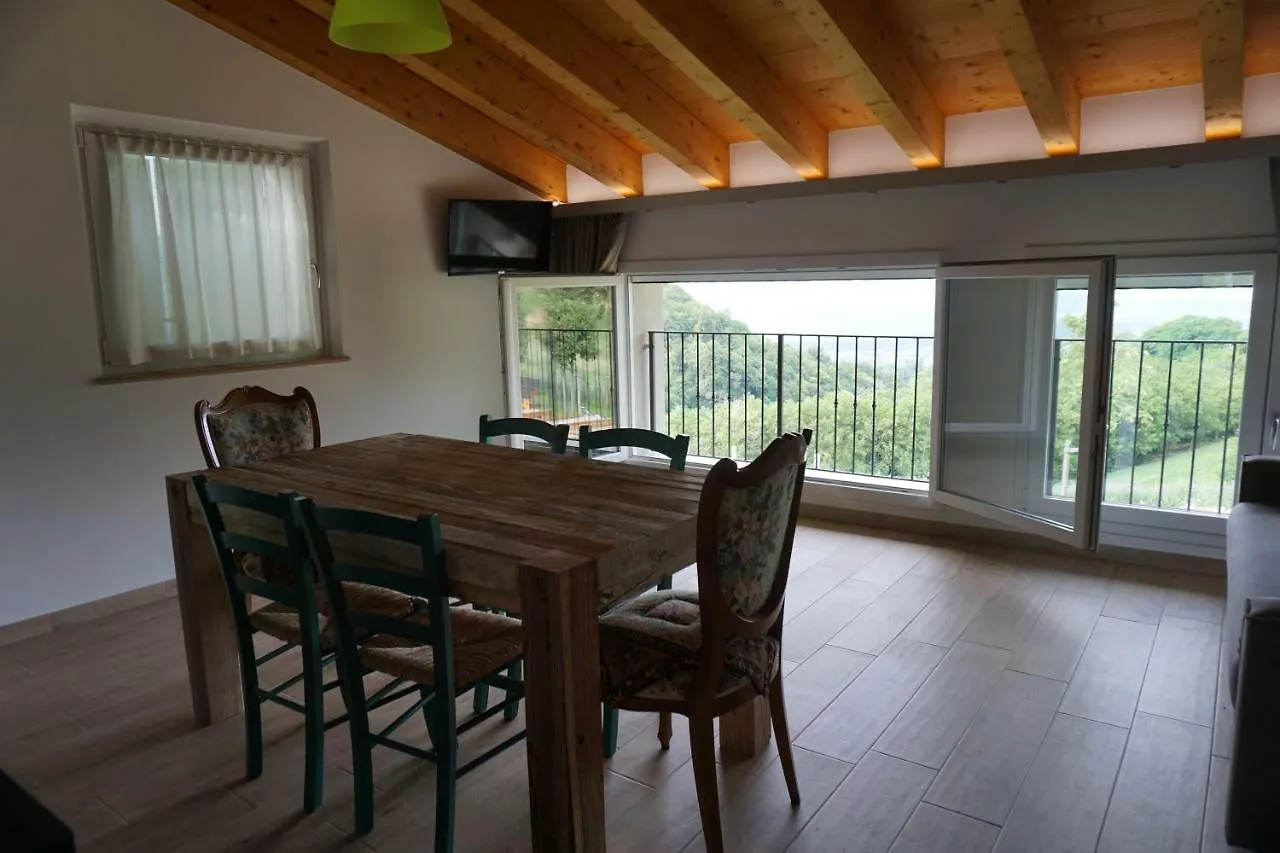 Gospodarstwo agroturystyczne Agriturismo Fattoria Monte Baldo Vista Lago Caprino Veronese Włochy